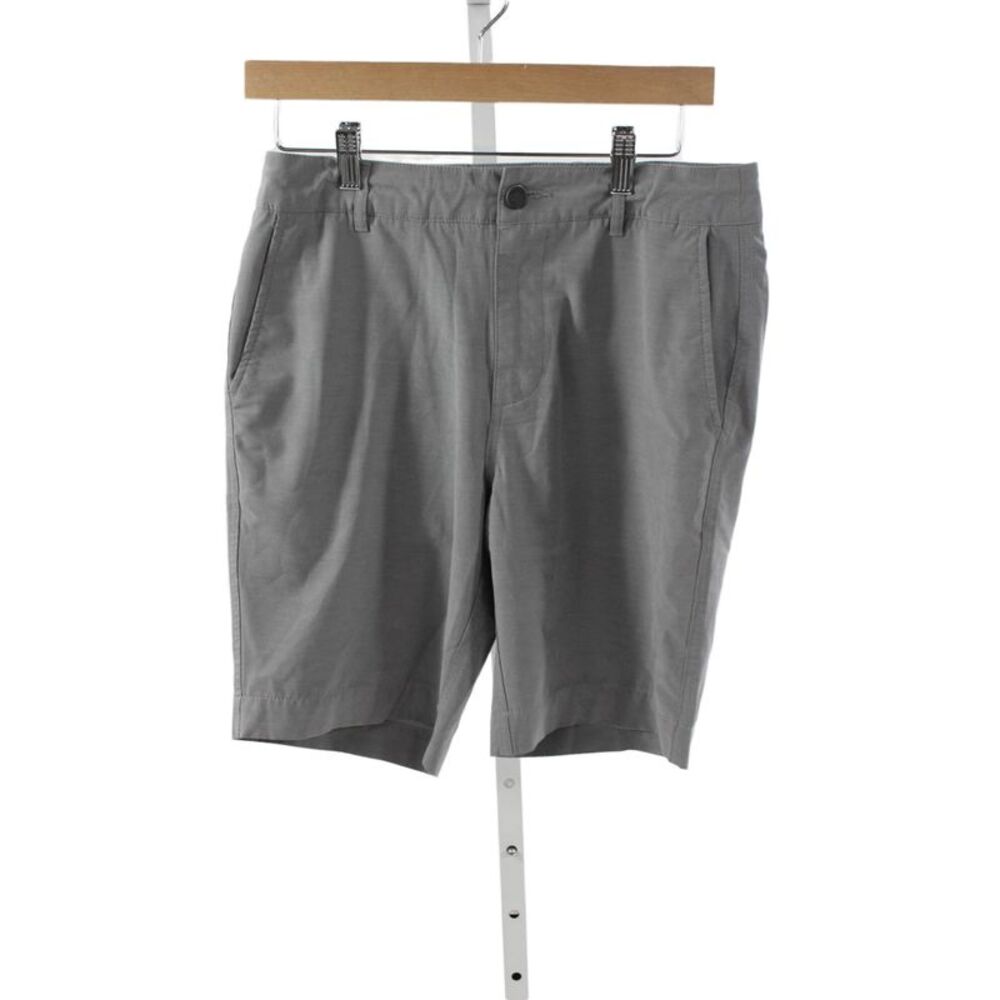 Faherty Mens Bermuda Shorts Gray Recycled Polyester Blend Size 29